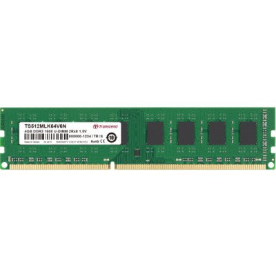 Transcend DDR3 4GB 1600MHz CL11 TS512MLK64V6N