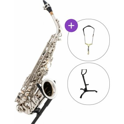 Latone LAS 600 Silver Elegance Set 2 Alto saxofon – Zboží Dáma