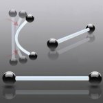 Šperky4U piercing do jazyka PTFE PJ01069 – Zboží Mobilmania