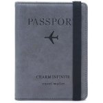 Gaira Pouzdro na doklady a karty 51643 šedá – Zboží Živě