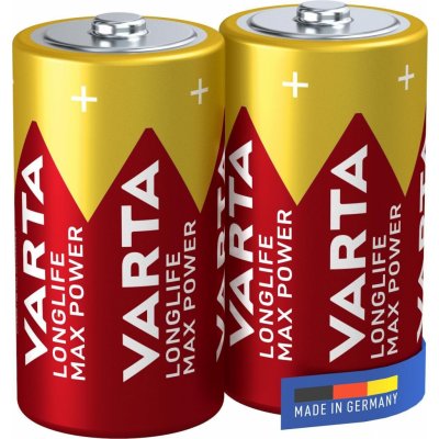 VARTA Longlife Max Power C 2ks 4714101402 – Zboží Mobilmania