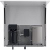 Koupelnový nábytek NOFER VELOX zrcadlová skříňka 1000 mm se senzorovým dávkovačem mýdla, vodovodním baterií a osoušečem rukou MUM000116