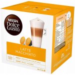 Nescafé Kapsle Dolce Gusto Latte Macchiato bez cukru 16 kapslí – Hledejceny.cz