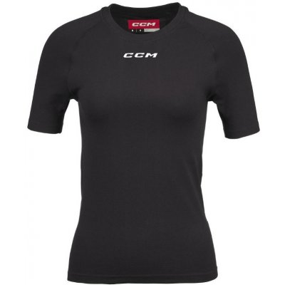 CCM Dámské triko CCM Women's Short Sleeve Training Tee SR Senior černá – Zbozi.Blesk.cz