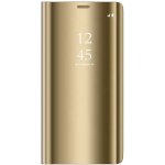 Pouzdro Cu-Be Clear View Samsung Galaxy A31 SM-A315F zlaté – Hledejceny.cz