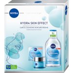 Nivea Hydra Skin Effect denní gelový krém 50 ml + micelární voda 400 ml dárková sada – Zbozi.Blesk.cz