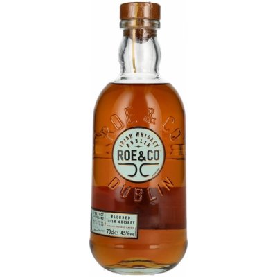 Roe & Co Blended Irish Whisky 45% 0,7 l (holá láhev) – Hledejceny.cz