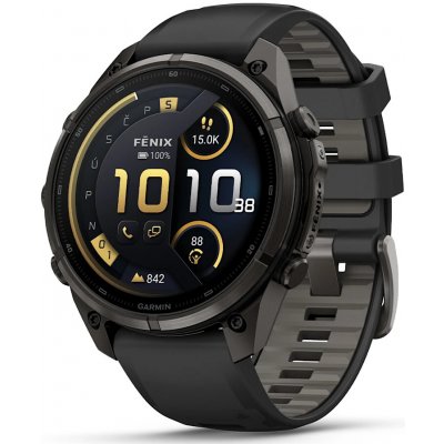 Garmin Fenix 9 Pro 47 mm AMOLED inReach Carbon Gray DLC Black/Pebble 010-04336-11 – Hledejceny.cz