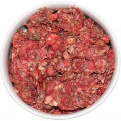 Masožravci Hovězí a krůtí mix s dršťkami 1 kg – Hledejceny.cz