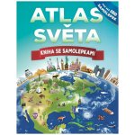 Atlas světa - Kniha se samolepkami - John Malam – Zboží Mobilmania