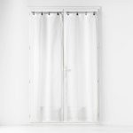 Douceur d'intérieur Jednobarevné záclony, LINKA, 70 x 200 cm bílá – Hledejceny.cz