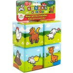 Teddies kostka moje první zvířátka 7 x 7 cm 4 ks v sáčku – Zbozi.Blesk.cz