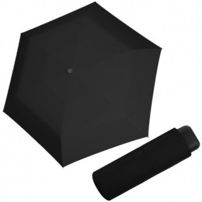 Derby Micro Slim dámský skládací deštník černý – Zboží Mobilmania