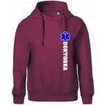 Hvězda života doktorka Oversized mikina dámská Moon kratší + širší Fuchsiová – Hledejceny.cz