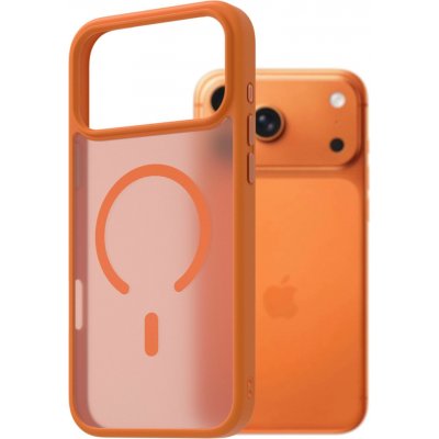 AlzaGuard Matte Case Compatible with Magsafe pro iPhone 17 Pro Max oranžový AGD-PCMM479O – Zboží Mobilmania