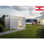 Biohort Neo 2D dvoukřídlé dveře 348 x 236 cm stříbrný – Zboží Dáma