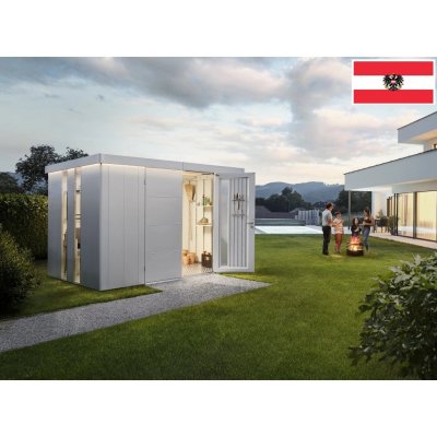 Biohort Neo 2D dvoukřídlé dveře 348 x 236 cm stříbrný – Zboží Dáma