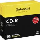 Intenso CD-R 700MB 52x, slimbox, 10ks (1001622)