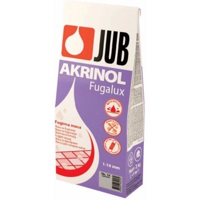 JUB AKRINOL Fugalux 2 kg červená – Zboží Dáma