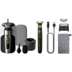 Philips Series 9000 Prestige Wet & Dry SP9883/36 + Philips OneBlade QP2724/30