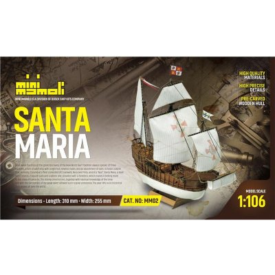 Mamoli Mini Santa Maria kit 1:106