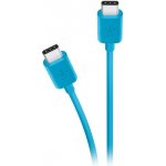 Belkin F2CU043bt06-BLU USB-C to USB-C, 1,8m, modrý – Zbozi.Blesk.cz