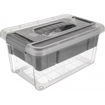 Orion Multi Stormax Box UH obdélník 9 l + vklad šedá 154050 – Hledejceny.cz