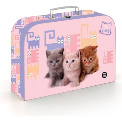 Oxybag Kufřík lamino Mazlíčci koťátka 34 cm – Zboží Dáma