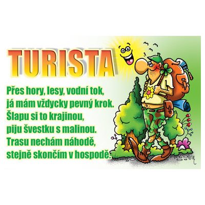 Průkaz Turista – Hledejceny.cz