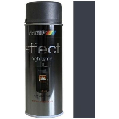 Motip Effect žáruvzdorný lak antracit do 800°C 400 ml – Zboží Mobilmania