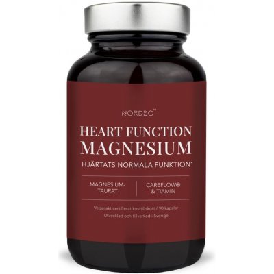 Nordbo Magnesium Heart Function Hořčík 90 kapslí – Hledejceny.cz