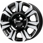 CMS C31 6,5x16 5x160 ET60 diamond black – Zboží Mobilmania
