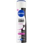 NIVEA antiperspirant sprej Black & White Authentic 150 ml – Zboží Dáma