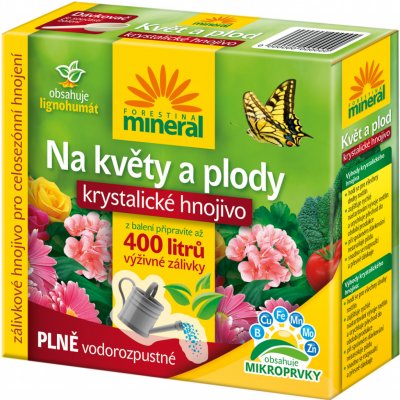 Nohelgarden Hnojivo MINERAL krystalické na květy a plody+lignohumát 400 g