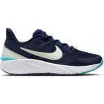 Nike Star Runner 4 Jr midnight navy/volt tint/dusty cactus – Zboží Dáma