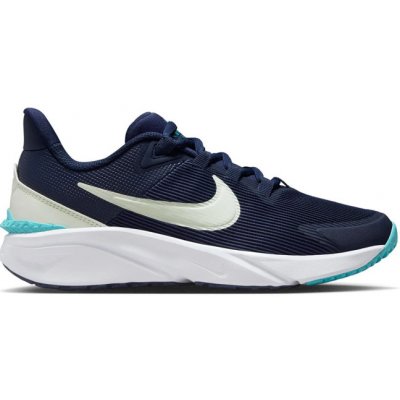 Nike Star Runner 4 Jr midnight navy/volt tint/dusty cactus – Zboží Dáma