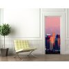 Tapety WEBLUX Samolepka na dveře fólie Los Angeles at sunset - 48879773 Los Angeles při západu slunce rozměry 90 x 220 cm