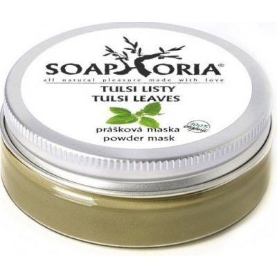 Soaphoria prášek z listů Tulsi maska 50 ml