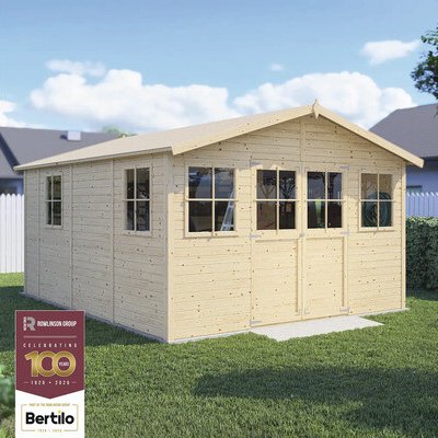 Bertilo Workshop Carpenter 364 x 459 cm přírodní – Hledejceny.cz