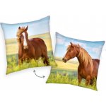 Herding Oboustranný polštář Koně 01 40x40 – Zboží Dáma