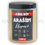 Big Boy arášídové máslo křupavé 1 kg – Zboží Dáma