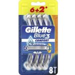 Gillette Blue3 Comfort 8 ks – Hledejceny.cz