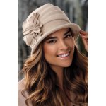 Krumlovanka elegantní dámský zimní klobouk W-0636/284 béžový – Zboží Mobilmania
