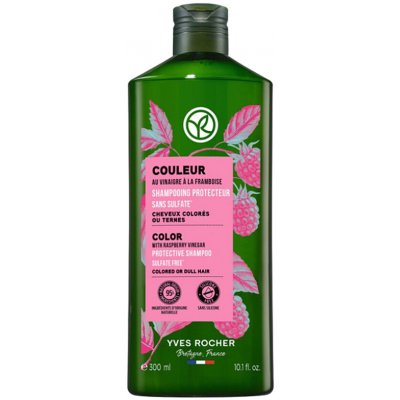 Yves Rocher Šampon na barvené vlasy s malinovým octem 300 ml – Zboží Dáma
