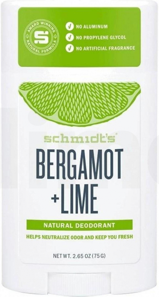 Schmidt\'s Naturals Bergamot + Lime deostick 58 ml