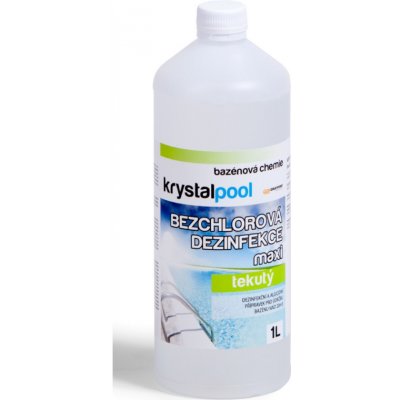 KRYSTALPOOL Bezchlorová dezinfekce maxi 1 l – Zboží Dáma
