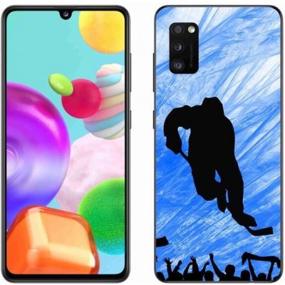 Pouzdro mmCase Gelové Samsung Galaxy A41 - hokejový hráč