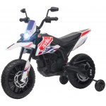 Costway 12V dětská elektrická motorka s tréninkovými koly dětská motorka Aprilia s hudbou a světlometem 5,5-6 km/h vhodná pro děti od 3 do 8 let červená – Zboží Mobilmania