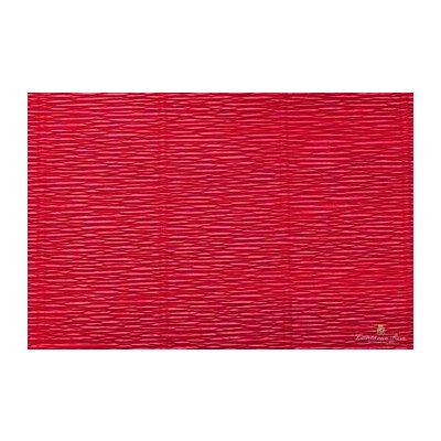 Krepový papír 180g role 50cm x 2,5m tm. červená 586 – Zboží Dáma