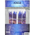 Girlanda sněhové rampouchy 98x30 cm – Zboží Mobilmania